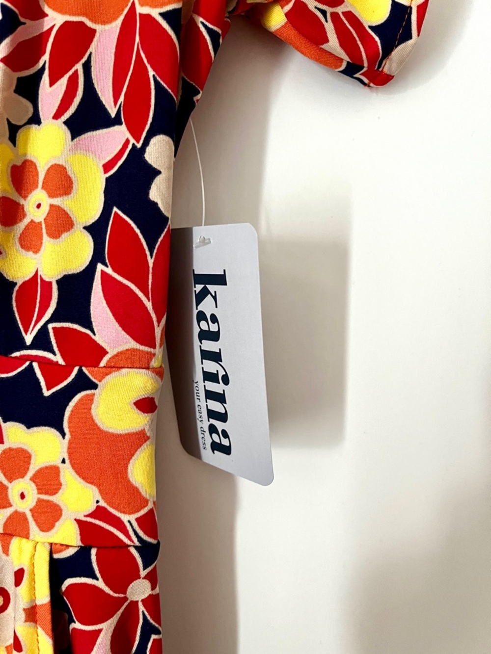 Karina Easy Dress - Cecelia in Get Happy - XS - Picture 5 of 8